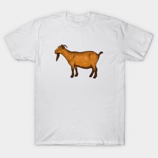 Goat animal illustration, goat family, wildlife, safari, T-Shirt